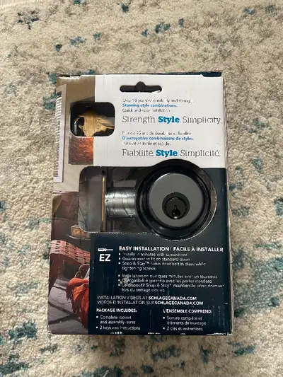 Schalge deadbolt never opened.