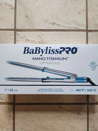 Babyyliss PRO 1" Nano titanium OPTIMA3100 Flat Iron