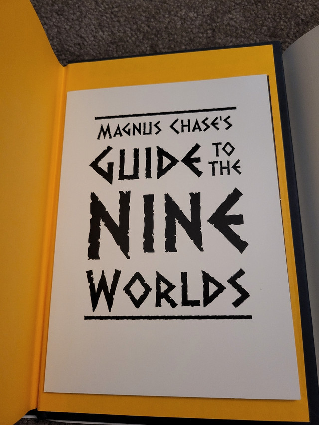 Magnus Chase trilogy - Rick Riordan  in Fiction in Edmonton - Image 4