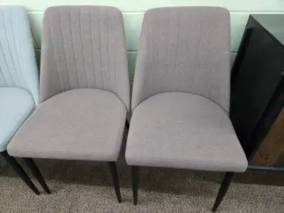 New Pair Modern Match Brown Chairs, View more