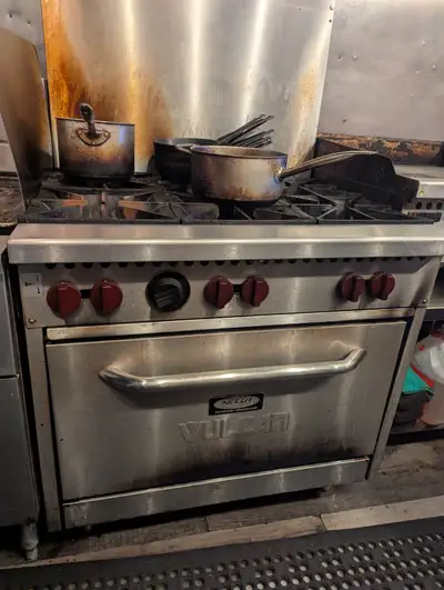 Industrial Vulcan Non-Convention Oven, natural gas hook up, View more