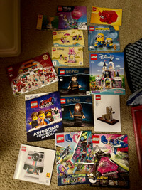 Various Lego Manuals