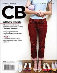 CB4 - Consumer Behavior 4 (with CourseMate) by Babin and Harris
