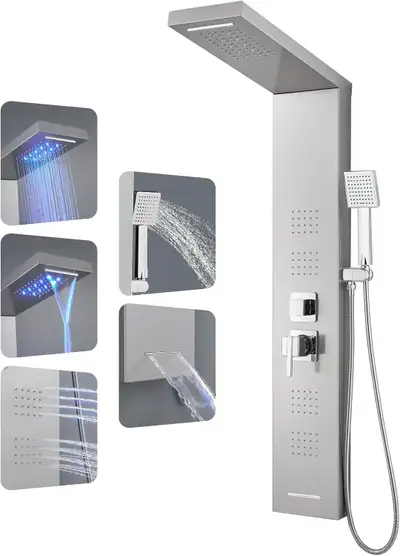 Sealed Brand New Rainfall Shower Tower Column For Sale, View more