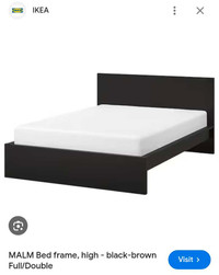Full/double IKEA malm bed