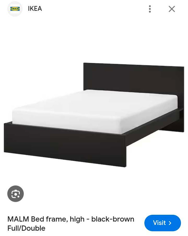 Full/double IKEA malm bed in Beds & Mattresses in Ottawa