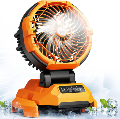 BRAND NEW Portable Misting Fan, 30000mAh Rechargeable Battery, View more