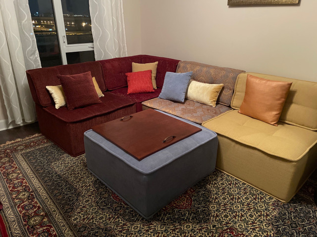Meuble salon modulaire type Roche bobois  dans Sofas et futons  à Ville de Montréal