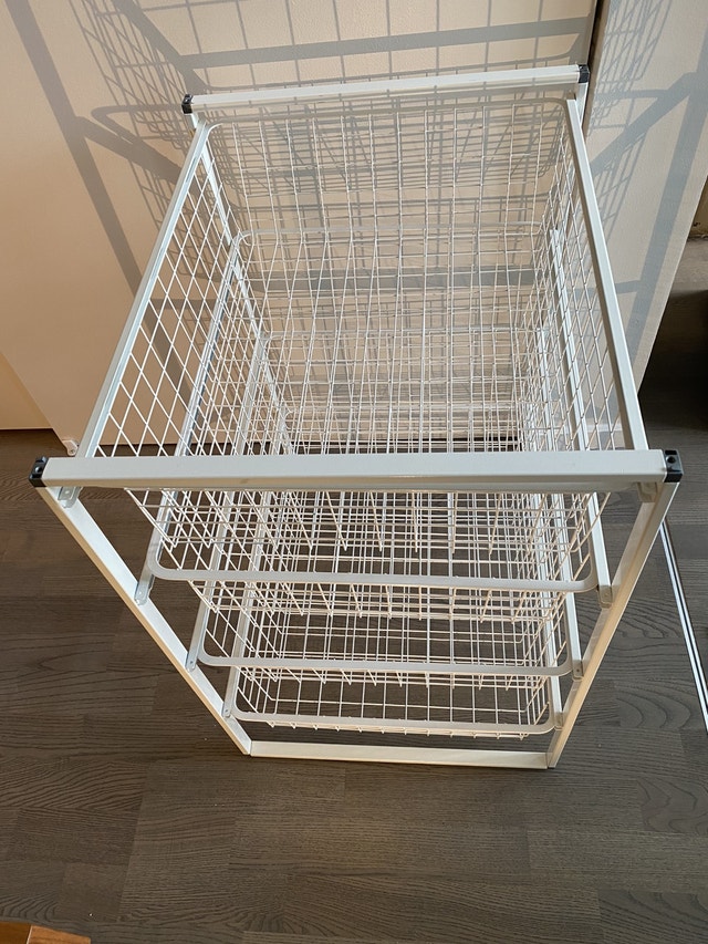 Ikea Antonius Frame with 4 Wire Mesh Drawers Dressers & Wardrobes City of Toronto Kijiji