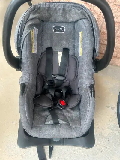 Baby car seat and stroller 3 in one, View more
