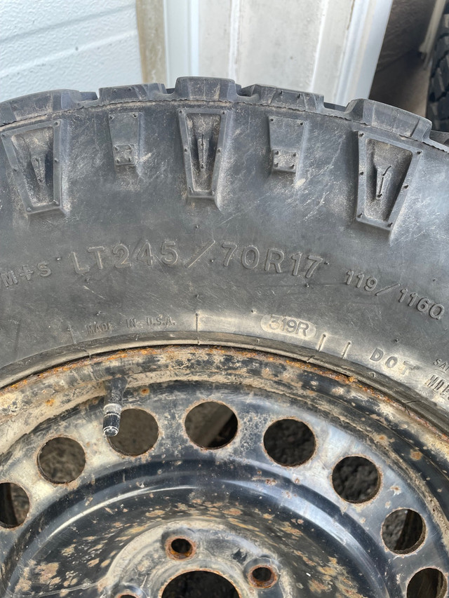 Wrangler LT245/70R17 with Wheels in Tires & Rims in Saint John - Image 4