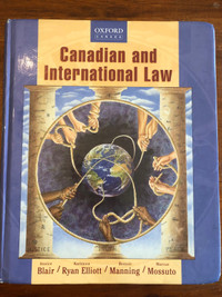 Canadian and International Law