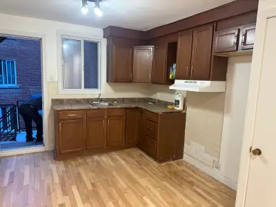 4 1/2. APARTMENT VERY LARGE TWO BALCONIES NEXT TO PARK LOFT STYLE 1 BLOCK FROM METRO PLAMONDON