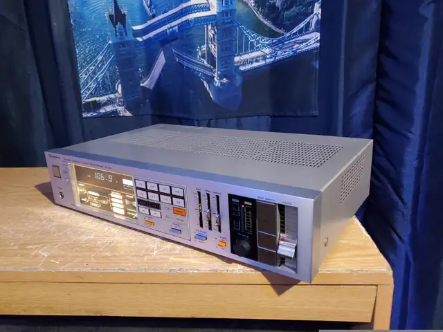 Amplificateur AM/FM Stéréo tuner qualité Technics modèle SA-350 in Stereo Systems & Home Theatre in Trois-Rivières - Image 7