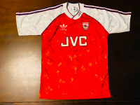 1990-1992 – Vintage and Super Rare Arsenal FC Home Soccer Jersey