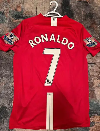 Manchester United 2007/08 Home Jersey, View more