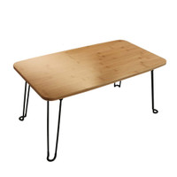 NEW Folding Table, Portable Computer Table, (bamboo + Metal)