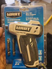 Hart 4-Volt Rechargeable Cordless Screwdriver