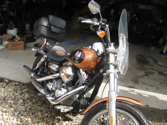 Custom 2008 Harley Davidson Dyna Superglide in Street, Cruisers & Choppers in Calgary - Image 7