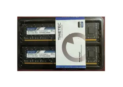 RAM Timetec 16GB KIT(2x8GB) DDR3L / DDR3 1600MHz (NEW): 45$, View more