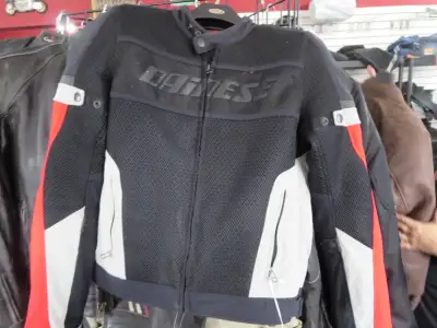Dainese Motorcycle Jacket - Size S - $100 RE-GEAR Oshawa 808 Simcoe St. South 1/2 Mile south of the...