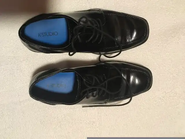 Boys Dress Shoes size3 in Kids & Youth in Bedford - Image 3