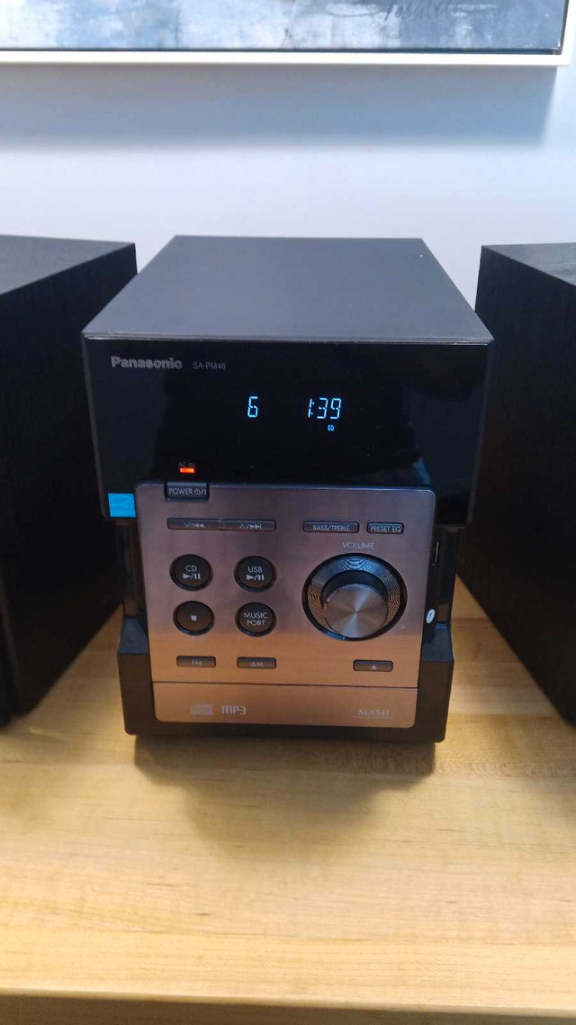 PANASONIC STEREO SYSTEM SC-PM46 in Stereo Systems & Home Theatre in St. Catharines - Image 2