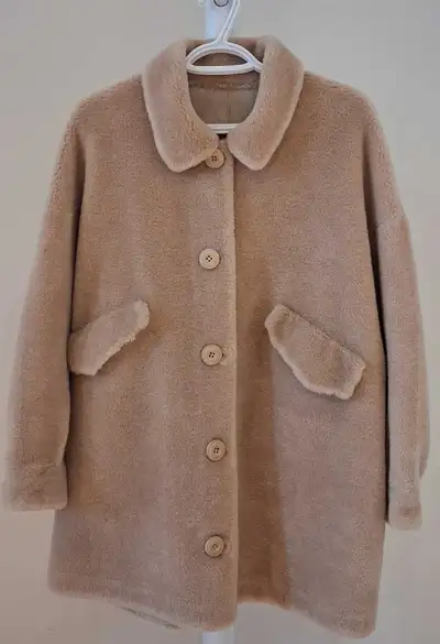Reversible Faux Shearling Coat, View more