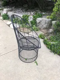 Out door Iron Rod Chair 
