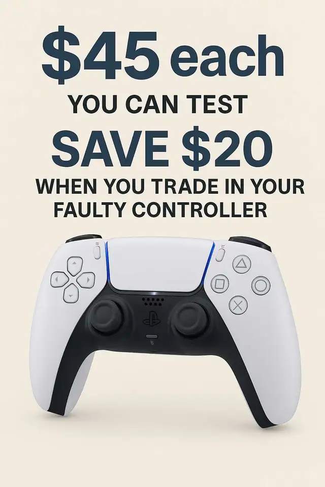 budget-friendly PS5 controllers you can test save $20 with trade in Sony Playstation 5 in Mississauga / Peel Region - Image 2