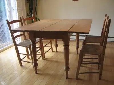 ensemble de salle a diner antique, plus de 150 ans, View more