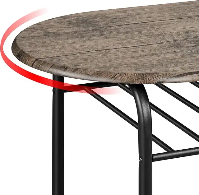 3-Piece Dining Table Set, Kitchen Table & Chair Sets for 2, Comp in Dining Tables & Sets in Markham / York Region - Image 8