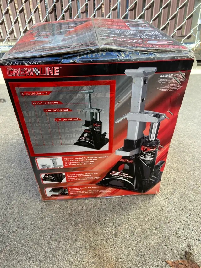 Crew Line 3 Ton All-In-One Truck Lift Jack Brand New in Tires & Rims in Edmonton - Image 4