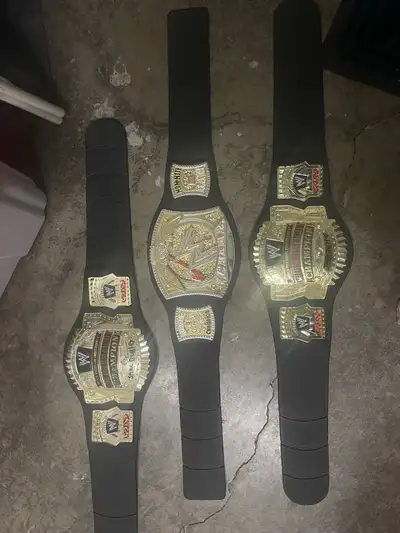 JAAK Wrestling belts vintage kids will not fit an adult READ!!, View more