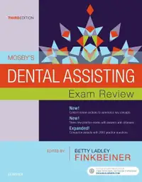Mosby's Dental Assisting Exam Review 3E 9780323396301
