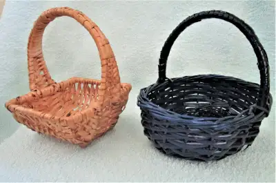 BASKETS – Natural, Red/Brown & Blue, View more