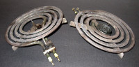 Petits elements usages pour cuisiniere - Small used stove coils