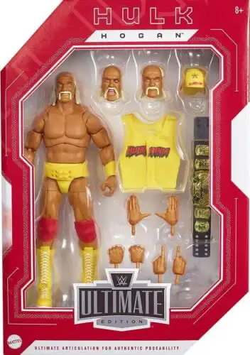 New sealed in mailer WWE Ultimate Edition Hulk Hogan Fan Takeover Amazon Exclusive. If you can see t...