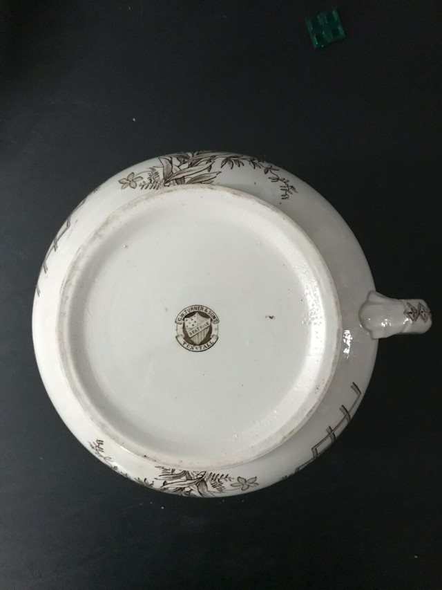  (1873-1895) G.W. Turner Chamber Pot-“Beatrice” Pattern in Arts & Collectibles in Bedford - Image 4
