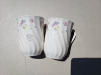 BEAUTIFUL FLORAL CHINA MUGS AND CUPS