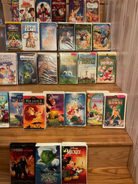 Film VHS pour jeune, lot de 28 cassettes en français