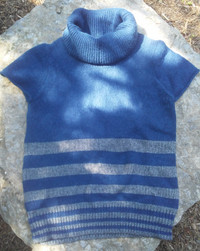 Large Turtleneck Gilet pullover