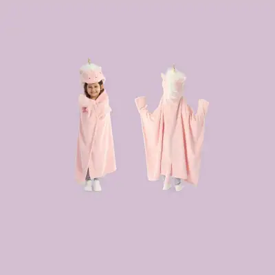 Unicorn Hooded Blanket, View more