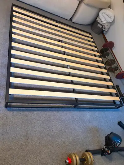 KING SIZE BED FRAME - $60, View more
