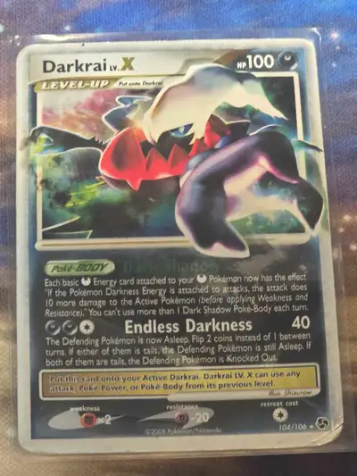Darkrai Lv. X 104/106  Great Encounters , View more
