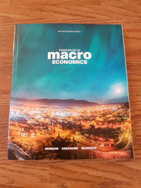 Principles of Macroeconomics textbook,Seventh Canadian Edition