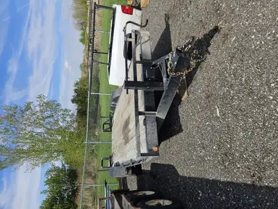 Main deck is 18ft, 2ft beaver tail, wood deck is 6'7" wide, outside fender to fender 104"