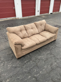 Beige 3-Person Couch