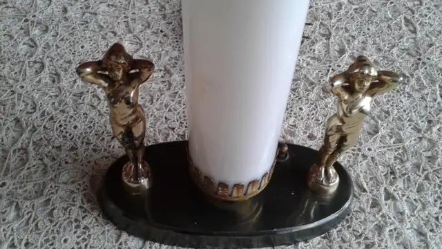 Vintage Set of Art Deco Table Lamps in Arts & Collectibles in New Glasgow - Image 8