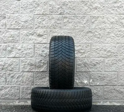 Winter Michelin X-Ice Snow SUV 20" Tires. 2x 275 45 20 (95%). Fits: BMW X5 / X6, Acura MDX, Porsche...